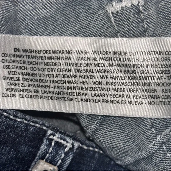 Ariat R.E.A.L. Marine Entwined Mid Rise Boot Cut Jeans - Picture 8 of 13